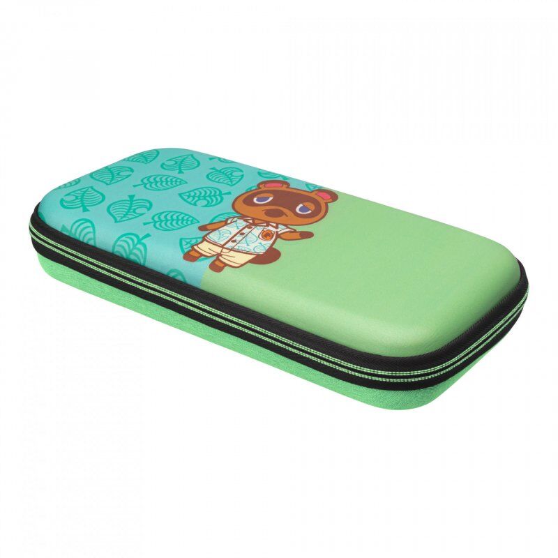 PDP Slim Deluxe: Animal Crossing Tom Nook Boîtier robuste Nintendo Bleu, Vert