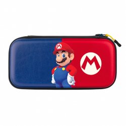 PDP Slim Deluxe: Power Pose Mario Hardshell case Nintendo Blue, Red