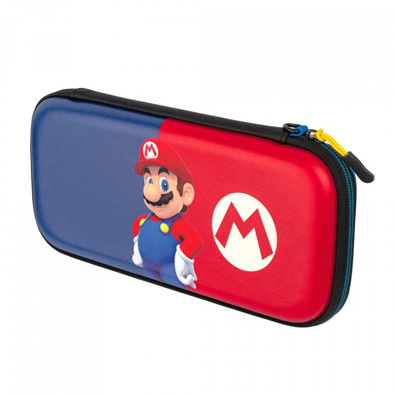 PDP Slim Deluxe: Power Pose Mario Hardshell case Nintendo Blue, Red