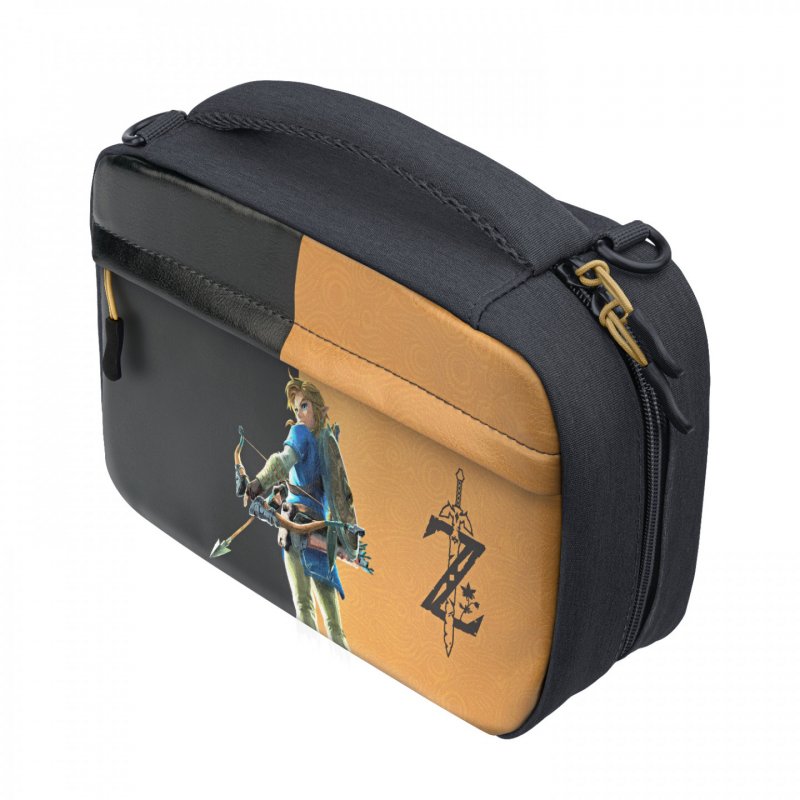 PDP Commuter: Hyrule Hero Link Hardshell case Nintendo Black, Brown