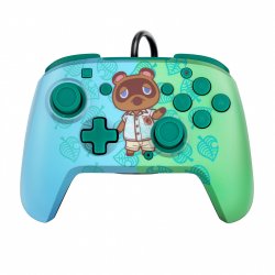 Official Faceoff Deluxe+ Audio Wired Animal Crossing Controller