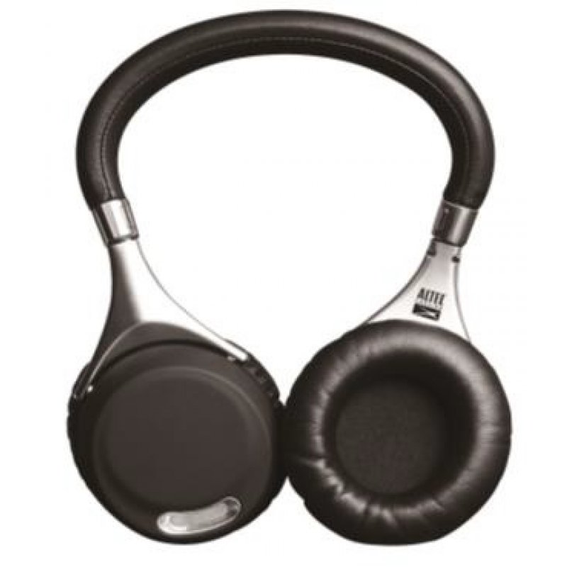 Altec Lansing AL-CAQL3 écouteur/casque Sans fil Arceau Appels/Musique Bluetooth Noir, Argent