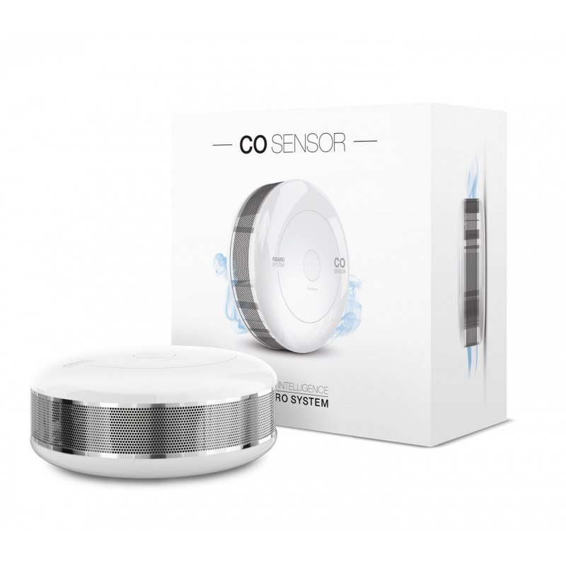 Fibaro FGCD-001 détecteur de monoxyde de carbone Sans fil Interconnectable Monté en surface