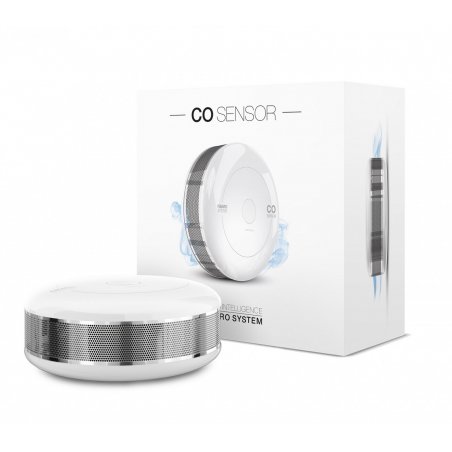 Fibaro FGCD-001 détecteur de monoxyde de carbone Sans fil Interconnectable Monté en surface