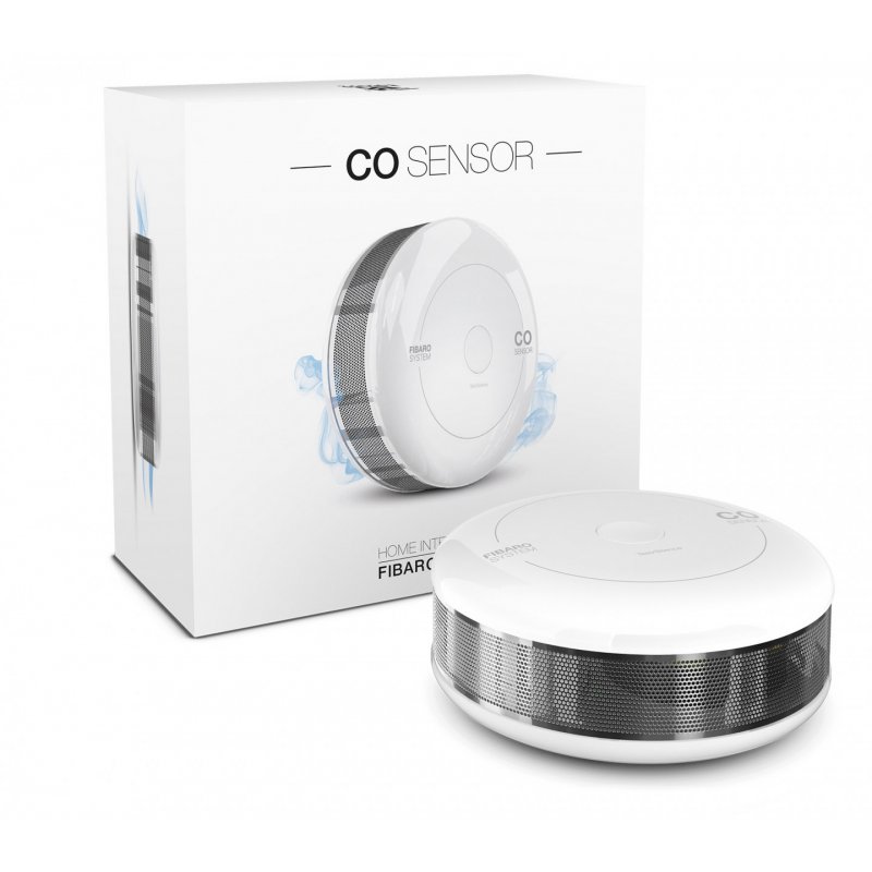 Fibaro FGCD-001 détecteur de monoxyde de carbone Sans fil Interconnectable Monté en surface