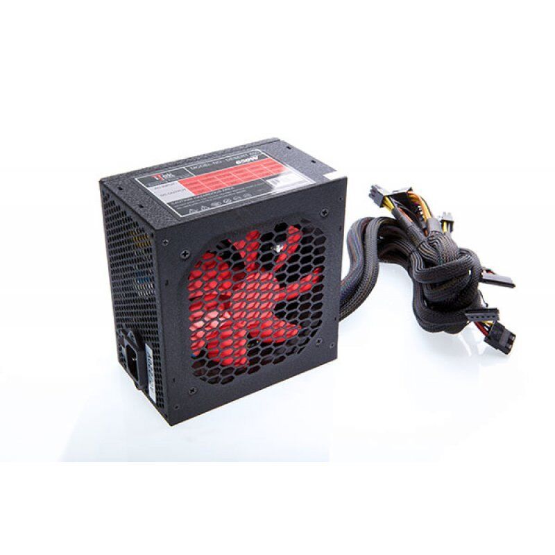 itek DESERT 650 unité d'alimentation d'énergie 650 W 20+4 pin ATX ATX Noir, Rouge