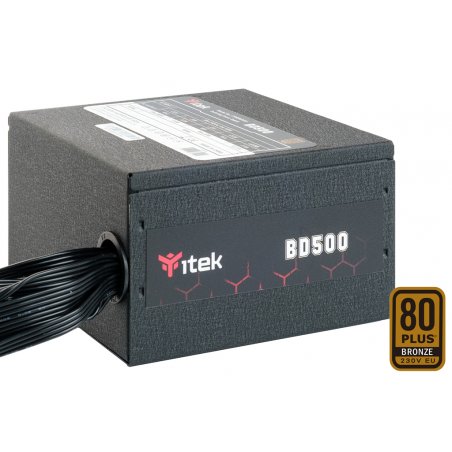itek BD500 power supply unit 500 W 24-pin ATX ATX Black