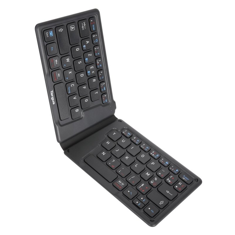 Targus AKF003FR keyboard Bluetooth AZERTY French Black