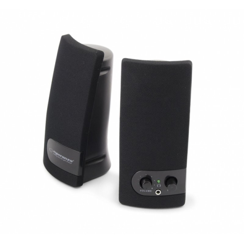 Esperanza EP119 loudspeaker 2-way Black Wired 6 W