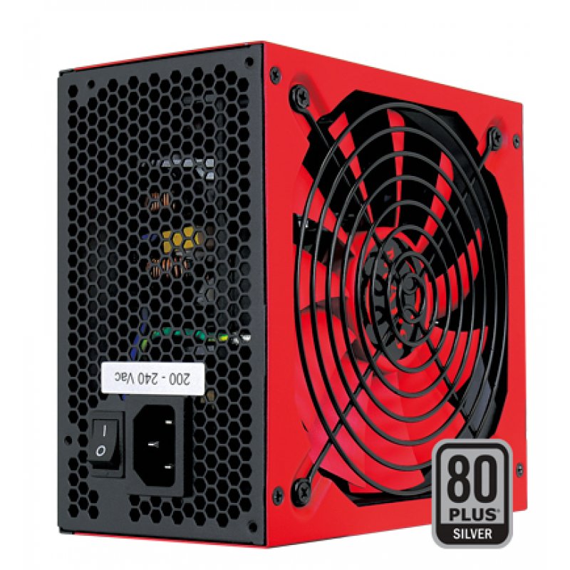 Mars Gaming MPVU750 unité d'alimentation d'énergie 750 W 20+4 pin ATX ATX Noir, Rouge