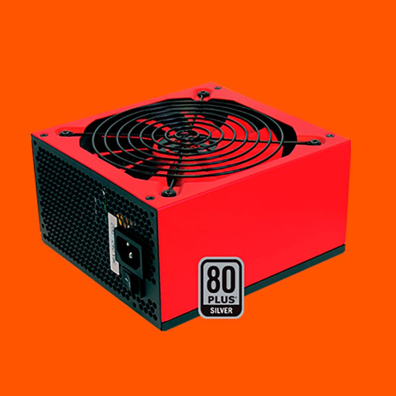 Alimentation ATX Mars Gaming compatible Vulcano MP 750W (Noir/Rouge)