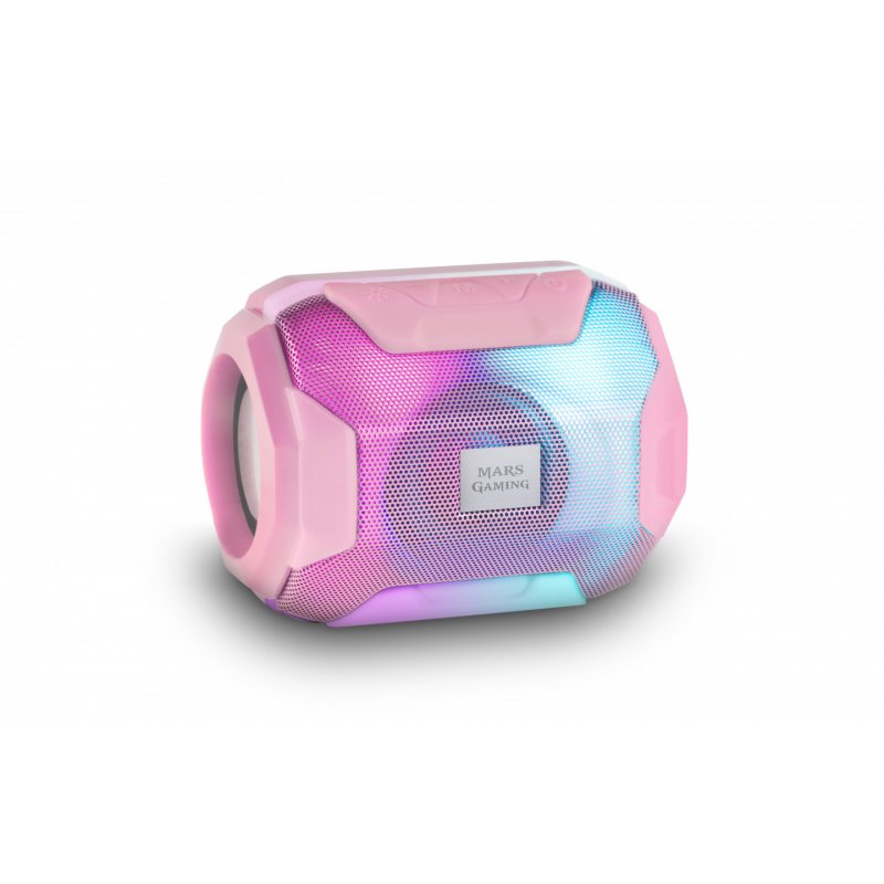 Mars Gaming MSBAXP enceinte portable Enceinte portable stéréo Rose 10 W