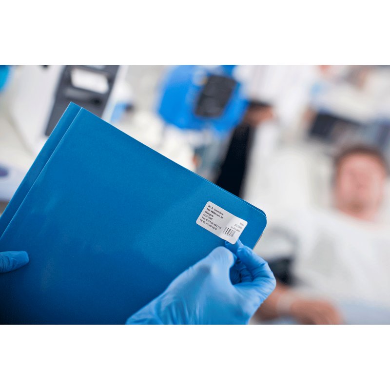 Brother BDE-1J026051-102 étiquette à imprimer Blanc Imprimante d'étiquette adhésive