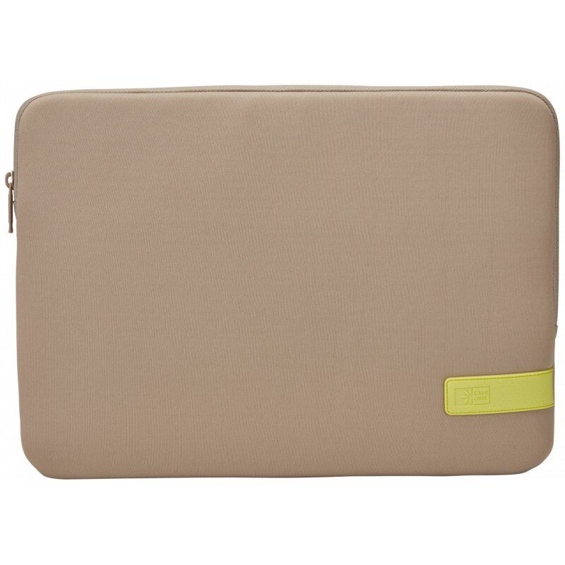Case Logic Reflect REFPC-116 Plaza Taupe/Sun-Lime notebook case 39.6 cm (15.6") Sleeve case Orange