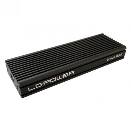 LC Power compatible LC-M2-C-MULTI - Speichergehäuse - M.2 NVMe Card - USB 3.2 (Gen 2)