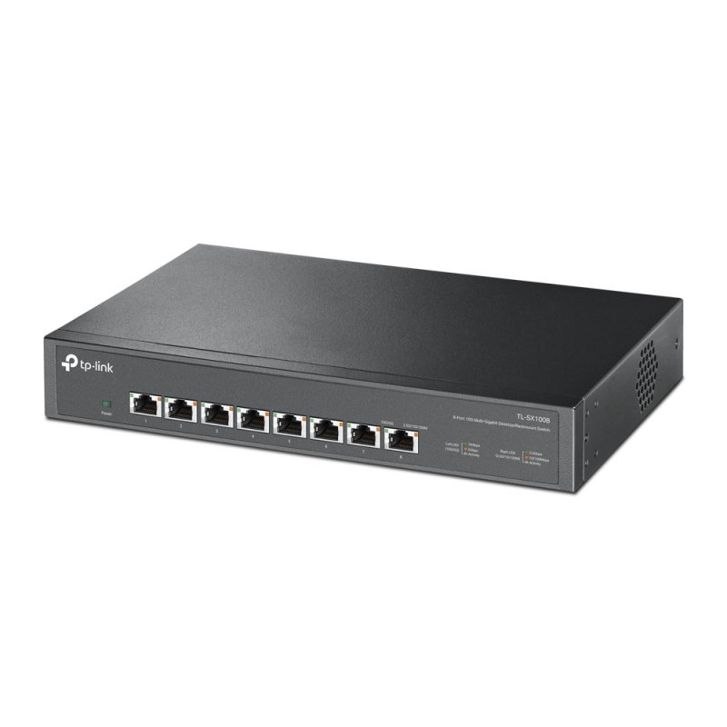 TP-Link compatible TL-SX1008 V1 - Switch - 8 Anschlüsse - an Rack montierbar