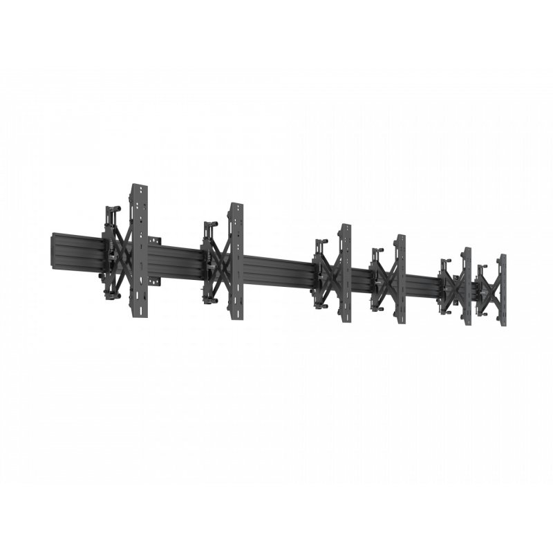 Multibrackets M Wallmount Pro MBW3X1U Push In Pop Out Black