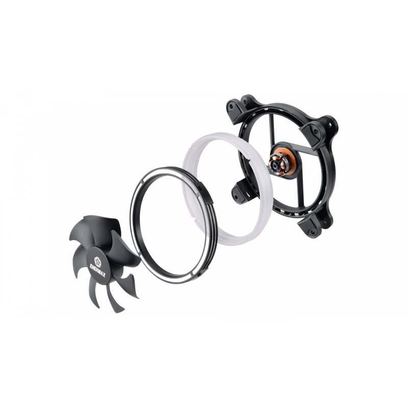 Enermax T.B.RGB AD. Boitier PC Ventilateur 12 cm Noir