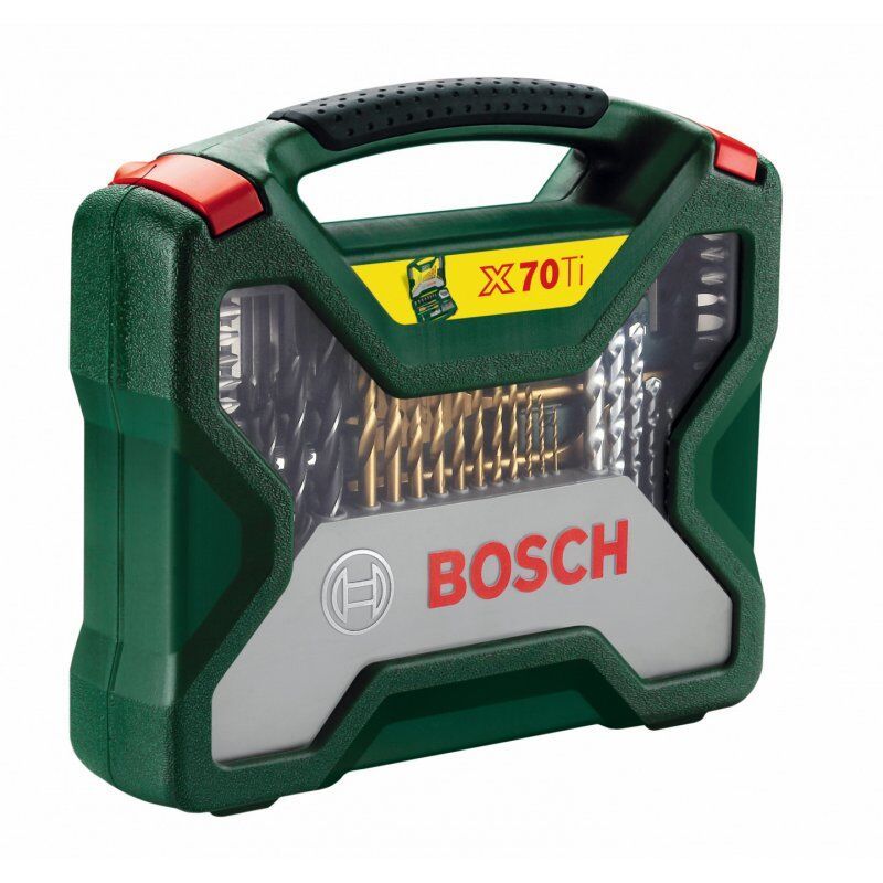 Bosch Carton de coffrets X-Line titane de 70 pièces
