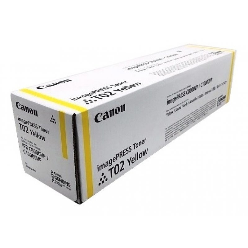Canon T02 Cartouche de toner 1 pièce(s) Original Jaune
