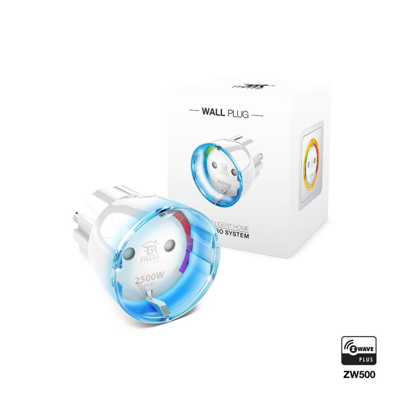 Fibaro FIBEFGWPF-102-5 adaptateur prise d'alimentation Type F Blanc