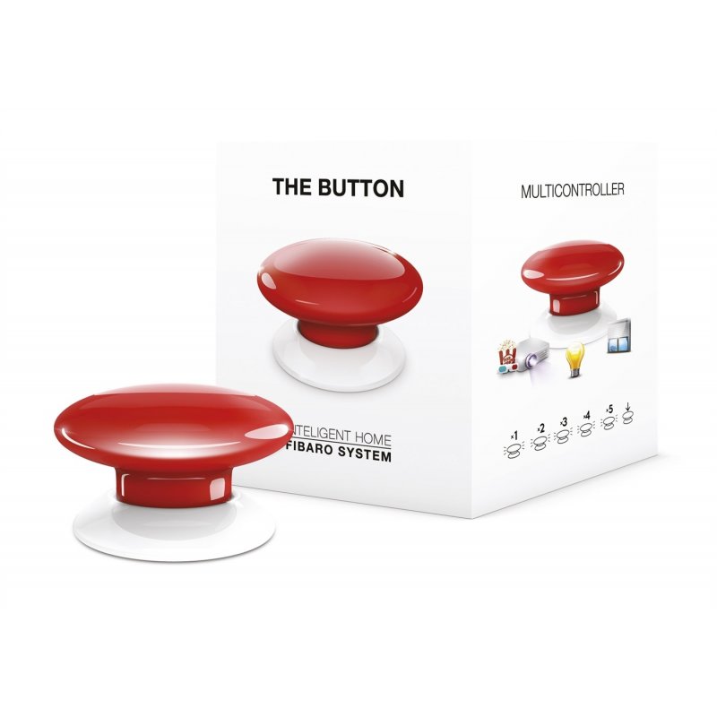 Fibaro The Button Bouton d'alarme Sans fil