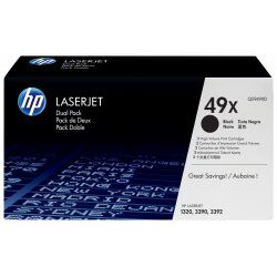 Q5949XD No.49XD Dual Pack Black Cartrdige (Q5949XD) VE 2 x Q5949X für Laserjet 1160, 1320