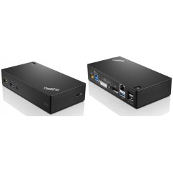 Lenovo ThinkPad USB 3.0 Pro Dock Avec fil USB 3.2 Gen 1 (3.1 Gen 1) Type-A Noir
