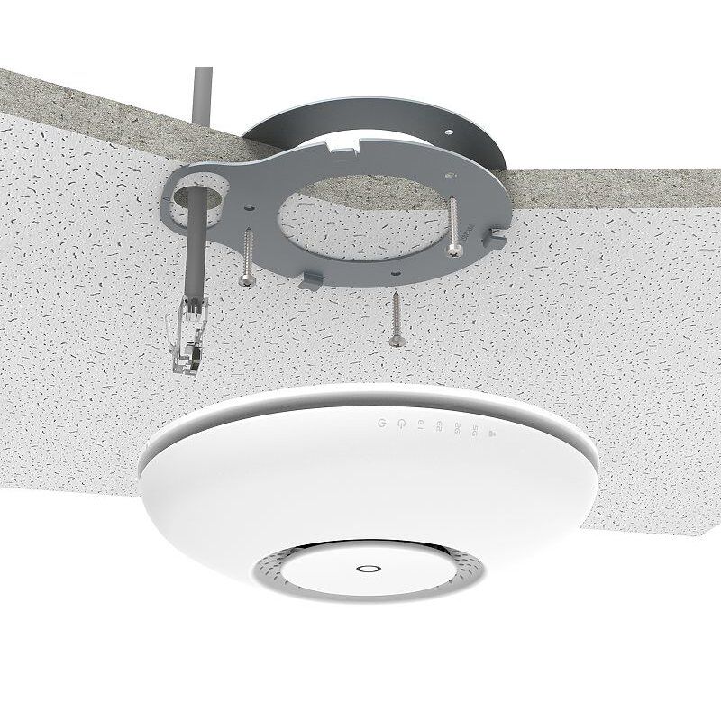 STOCK3 - Mikrotik cAP ac Blanc Connexion Ethernet, supportant l'alimentation via ce port (PoE)