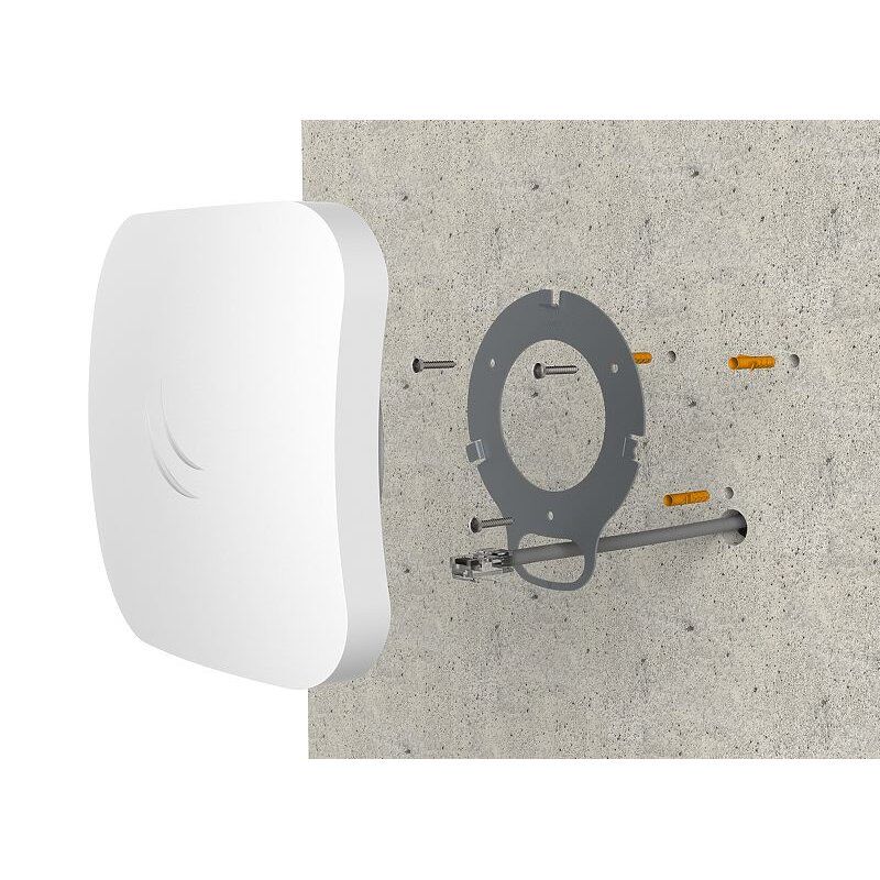STOCK3 - Mikrotik cAP ac Blanc Connexion Ethernet, supportant l'alimentation via ce port (PoE)