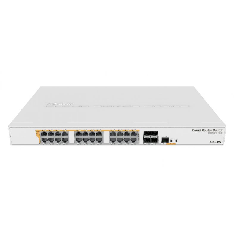 Mikrotik CRS328-24P-4S+RM commutateur réseau Géré L2/L3 Gigabit Ethernet (10/100/1000) Connexion Ethernet, supportant