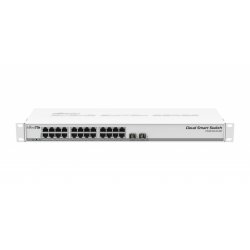 Mikrotik CSS326-24G-2S+RM commutateur réseau Géré Gigabit Ethernet (10/100/1000) Connexion Ethernet, supportant l'ali