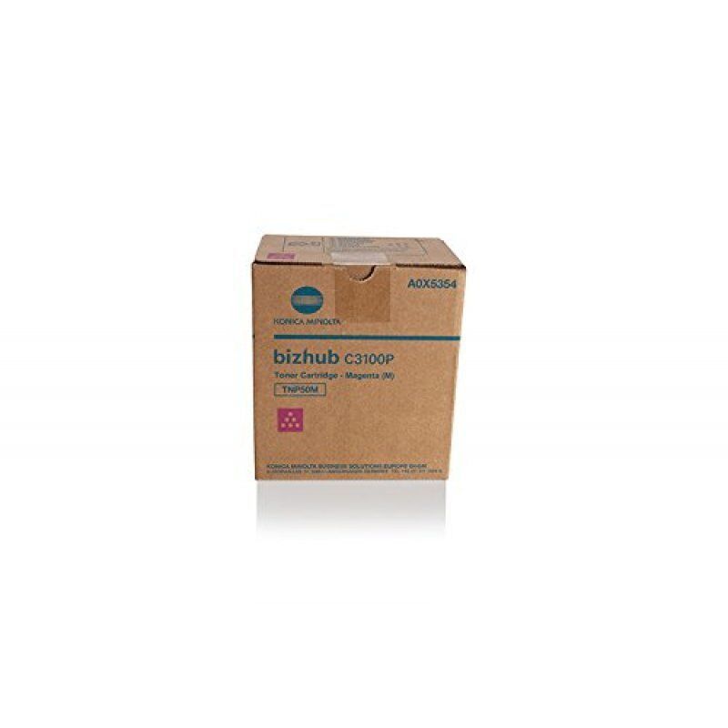 Konica compatible-Minolta Toner TNP-50 Magenta (A0X5354) 5k VE 1 Stück für bizhub C3100P