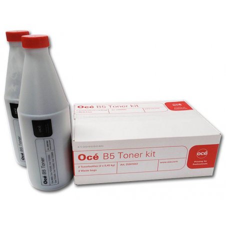 Océ Toner 9600 Type B5 (25001843) (7497B005) (7045009) (Alt: 7497B003) 2 toner bottles + 2 waste bags VE 2 x 450g für 