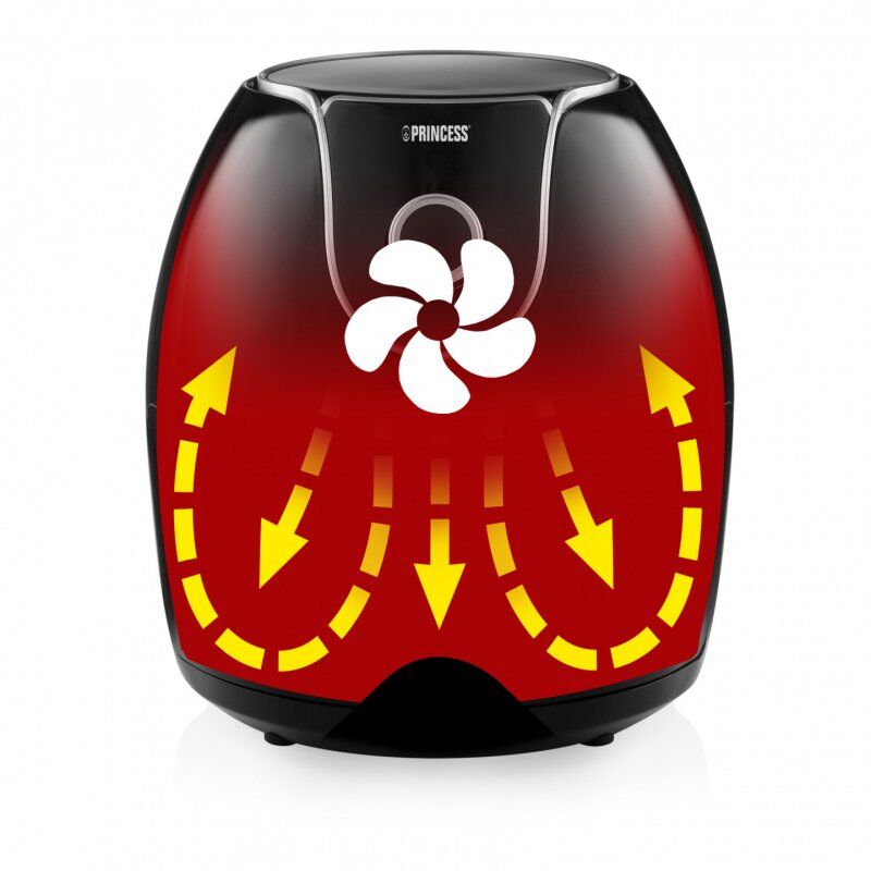 Princess 01.182055.01.001 Friteuse Aerofryer XXL