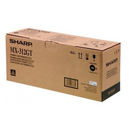 Sharp MX-312GT Cartouche de toner 1 pièce(s) Original Noir
