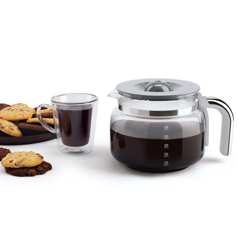 Smeg Drip Coffee Machine Black DCF02BLEU