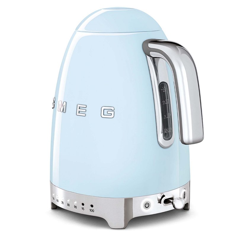 Smeg KLF04PBEU bouilloire 1,7 L 2400 W Bleu
