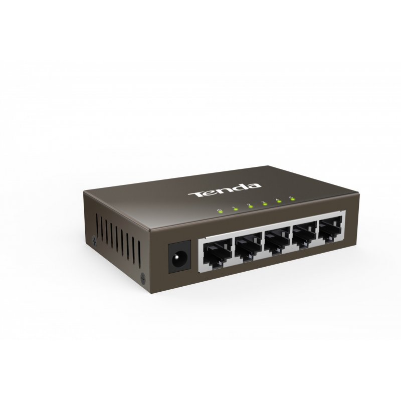 Tenda TEG1005D commutateur réseau Non-géré Gigabit Ethernet (10/100/1000) Gris