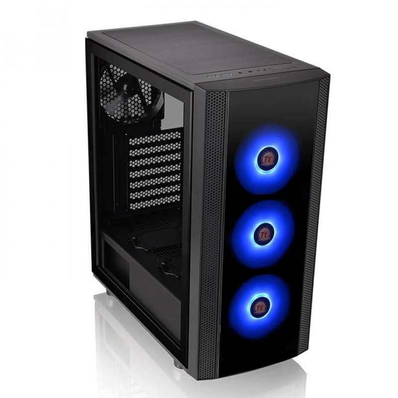 Thermaltake Versa J25 TG RGB Midi Tower Noir