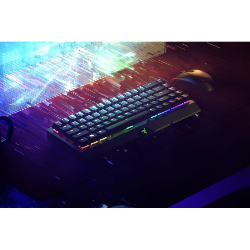 Razer BlackWidow V3 Mini clavier USB + Bluetooth Français Noir