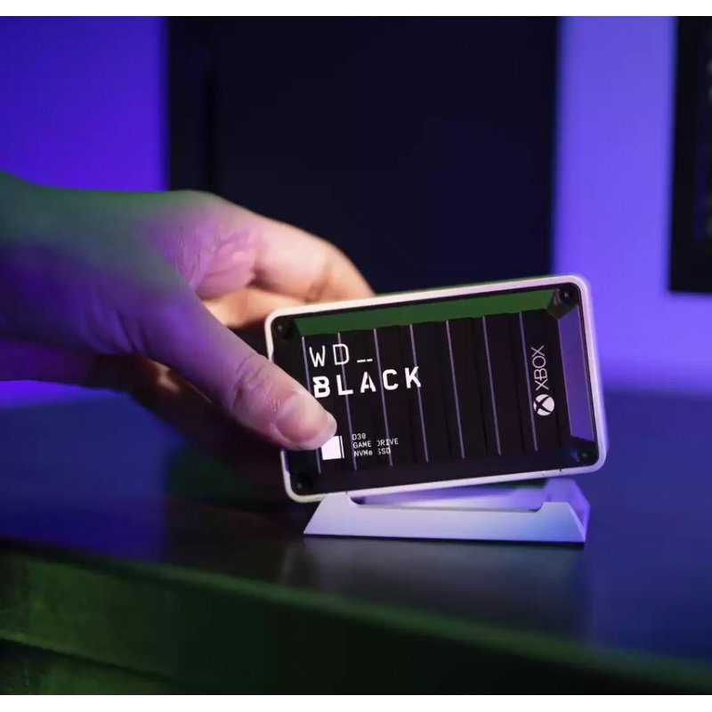 Western Digital WD_BLACK D30 2 To Noir, Blanc