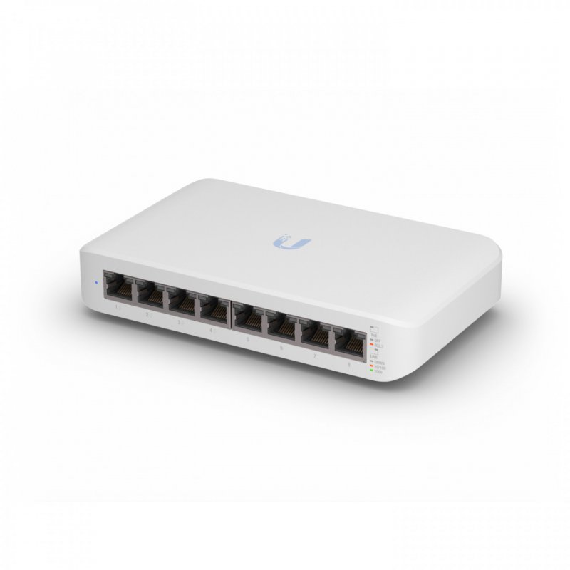 Ubiquiti UniFi Switch Lite 8 PoE Géré L2 Gigabit Ethernet (10/100/1000) Connexion Ethernet, supportant l'alimentation 