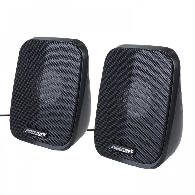 Audiocore AC835 loudspeaker Black Wired 6 W