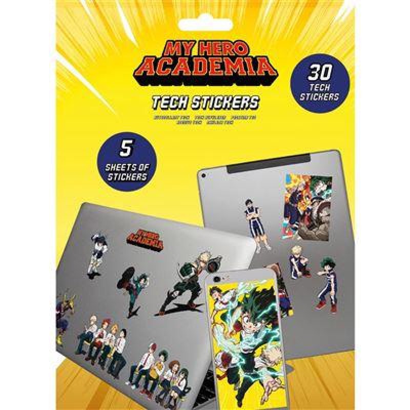 MY HERO ACADEMIA - Equipe - Tech Stickers Pack