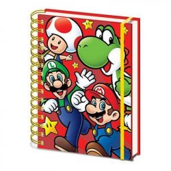 Super Mario - Carnet A5 Wiro Run