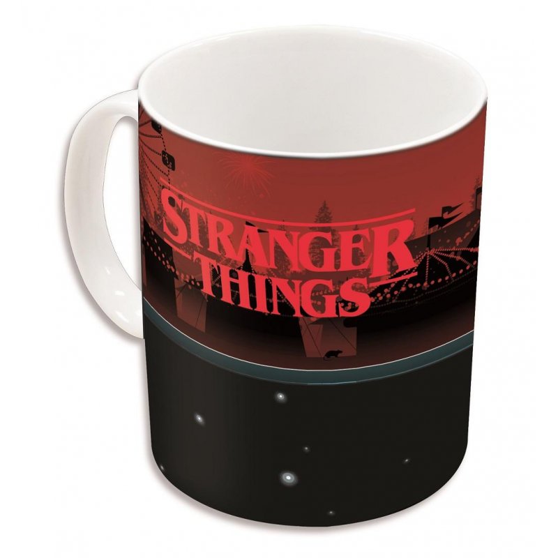STRANGER THINGS - Vélos - Mug Thermoréactif - 325ml