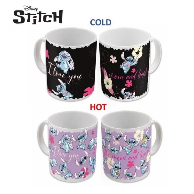 STITCH & ANGEL - Mug Thermoréactif - 325ml