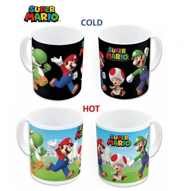 SUPER MARIO - Team - Mug Thermoréactif - 325ml