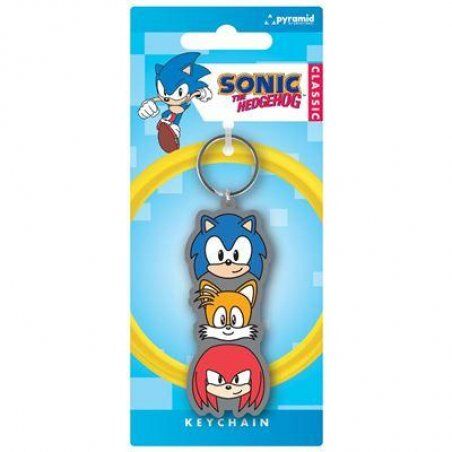 SONIC - Trio Stack - Porte-clés en PVC